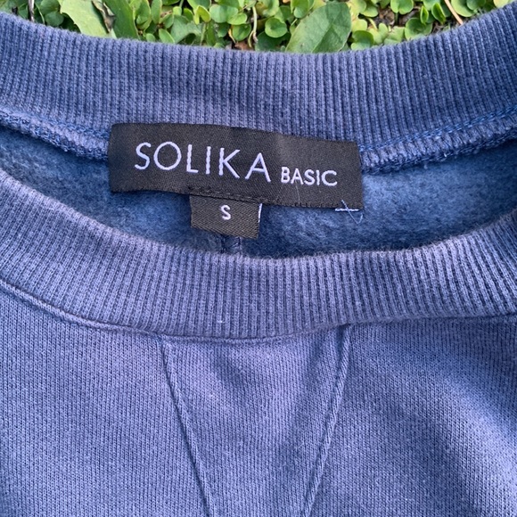 Solika Comfy Teal Nora Sweatshirt Dress - Picture 5 of 7